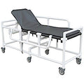 MRI-Conditional PVC Sling Gurney with Pad and Adjustable Headrest Medical Equipment