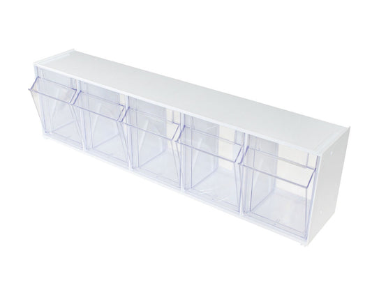 Five Compartment Medical Tilt Bin