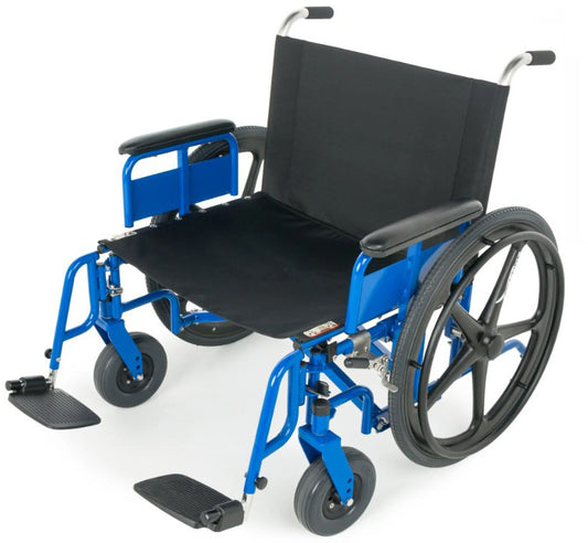 MR Conditional 26" Bariatric Wheelchair 850lb Cap