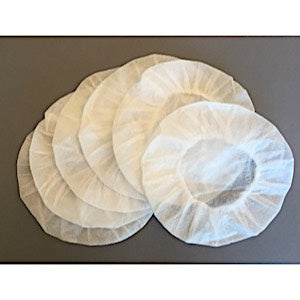 Large White Sanitary Headphone Covers